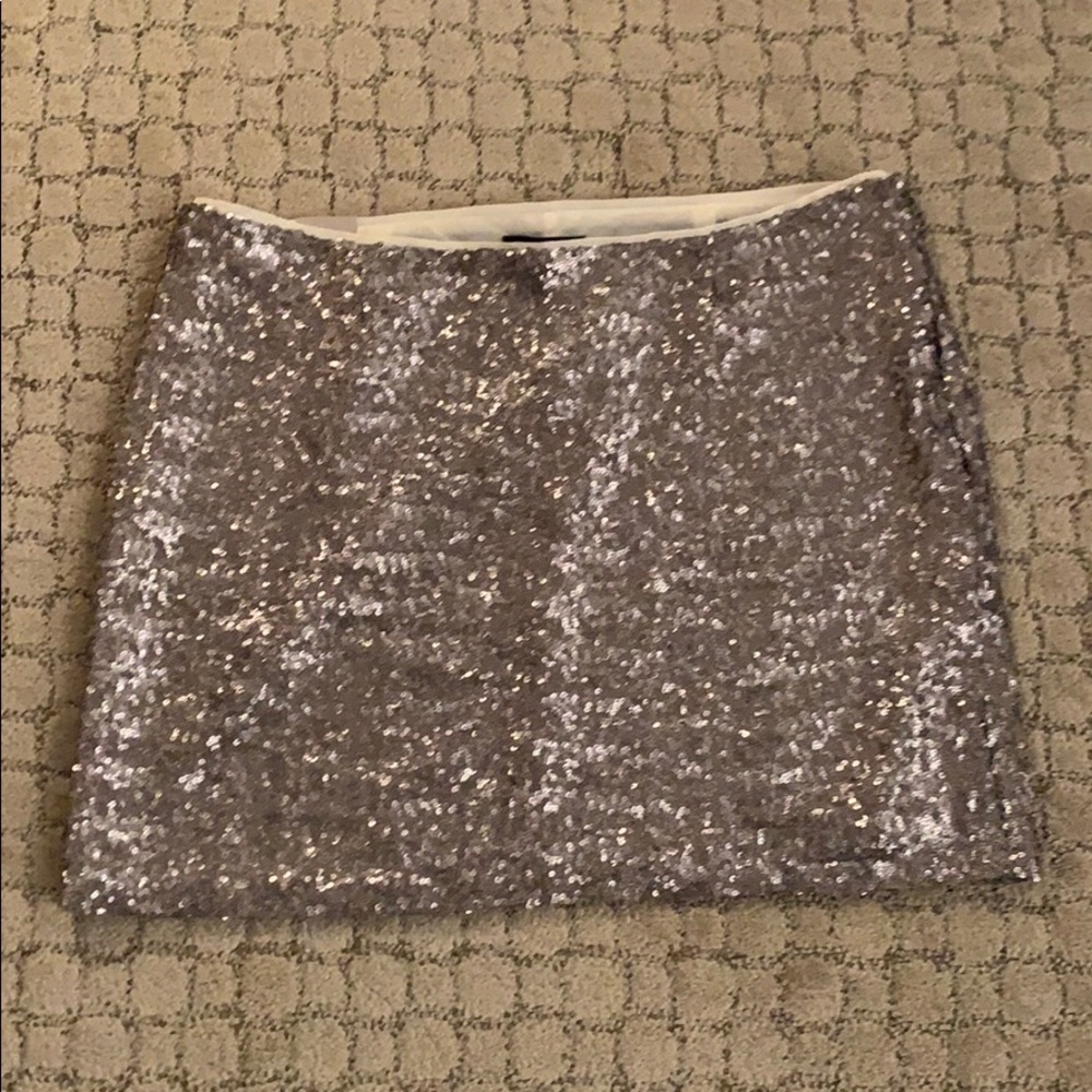 NWT Sequin Miniskirt